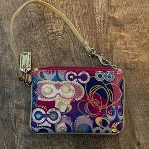 Coach Poppy Wristlet